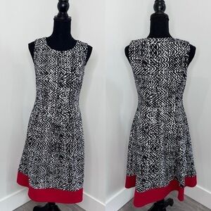 ALYX Sleeveless Skater Black and White Dress (Sz 6)